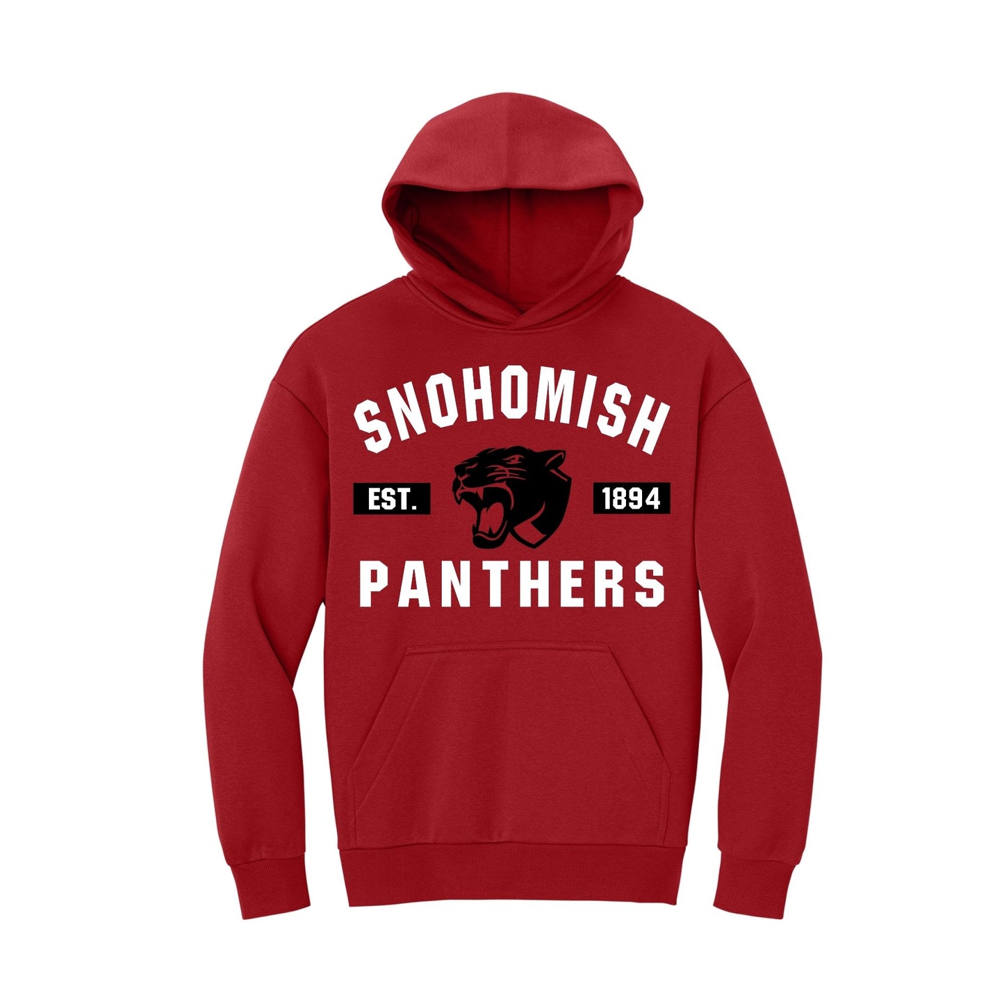 SHS Cheer Heritage Heavyweight Hoodie - SHS-CHR-HOOD-HERITAGE-RED