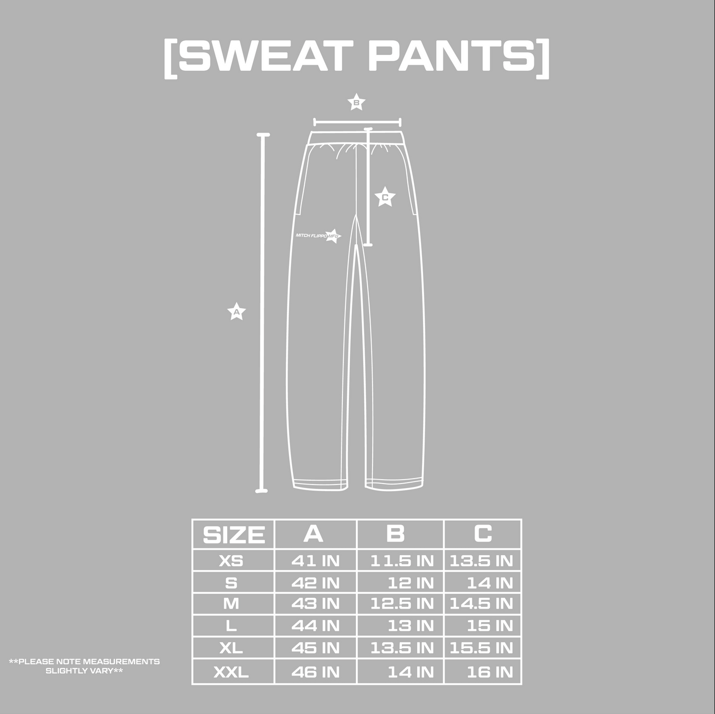 Elevated × Mitch Flippo Sweatpants