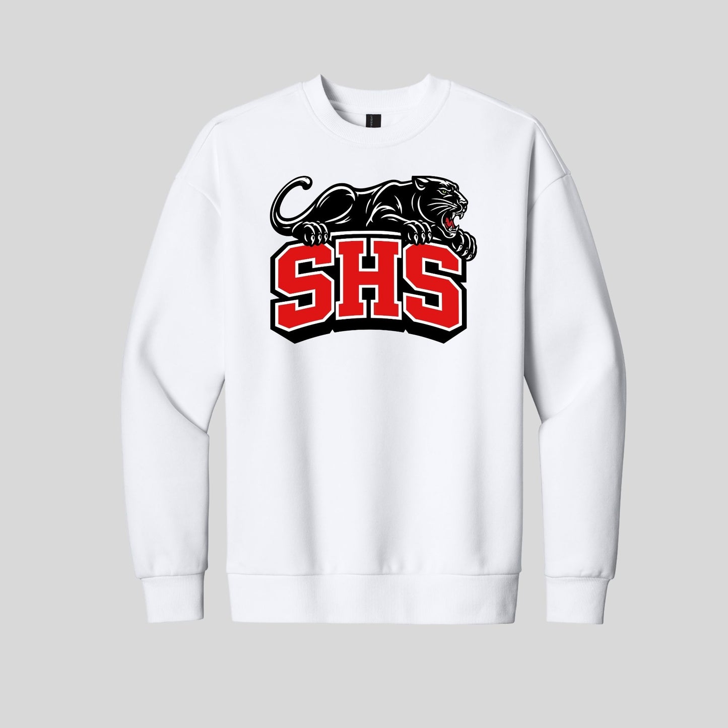 SHS Cheer Dominance Crewneck - SHS-CHR-CREW-DOM-WHT