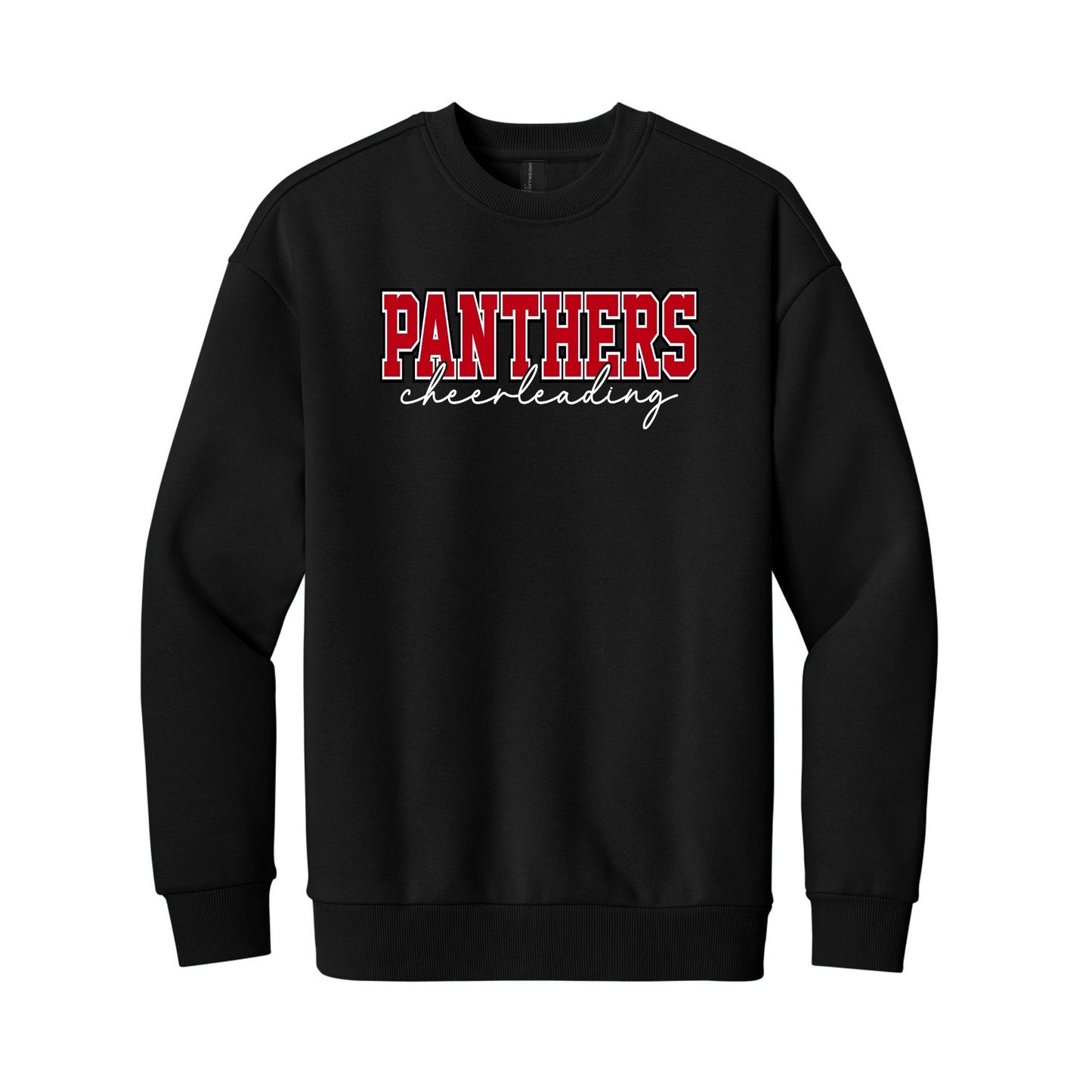 SHS Cheer Spirit Crewneck - SHS-CHR-CREW-SPIRIT-BLK