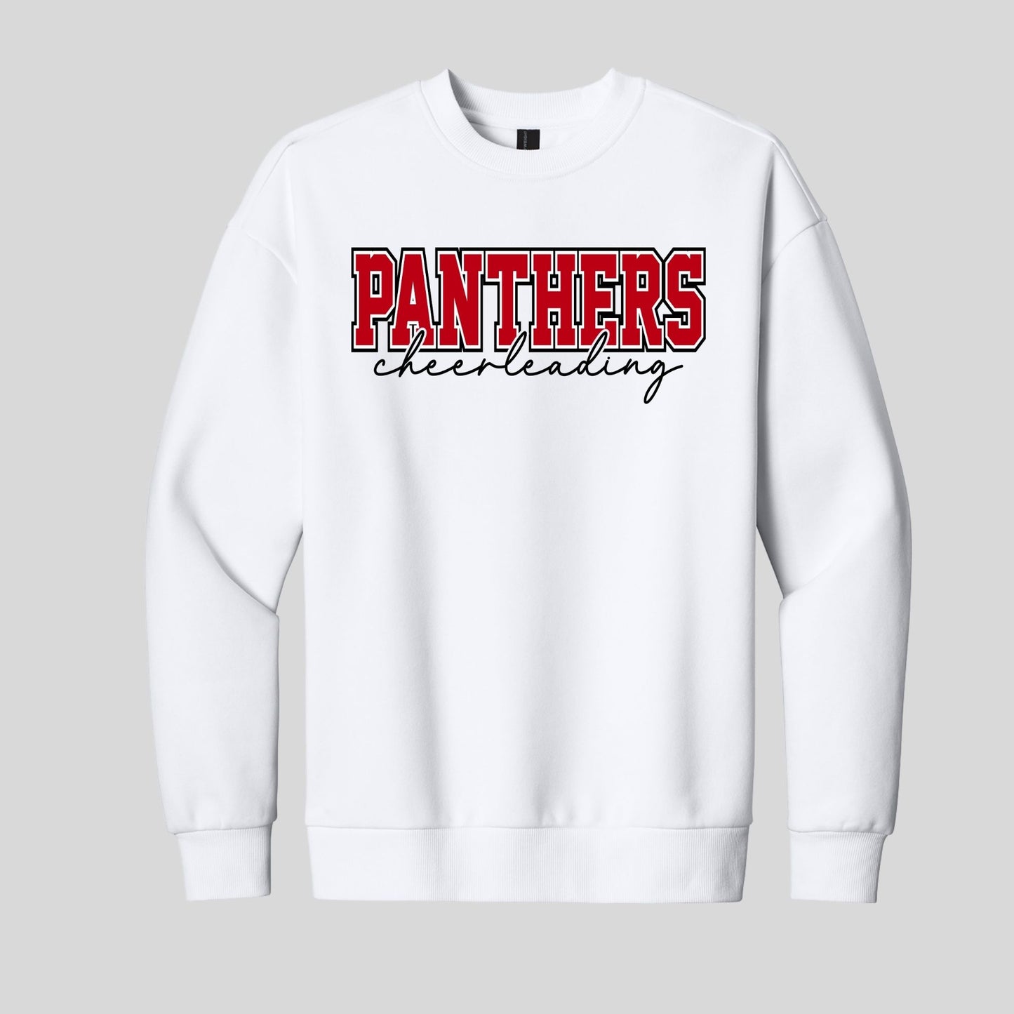 SHS Cheer Spirit Crewneck - SHS-CHR-CREW-SPIRIT-WHT