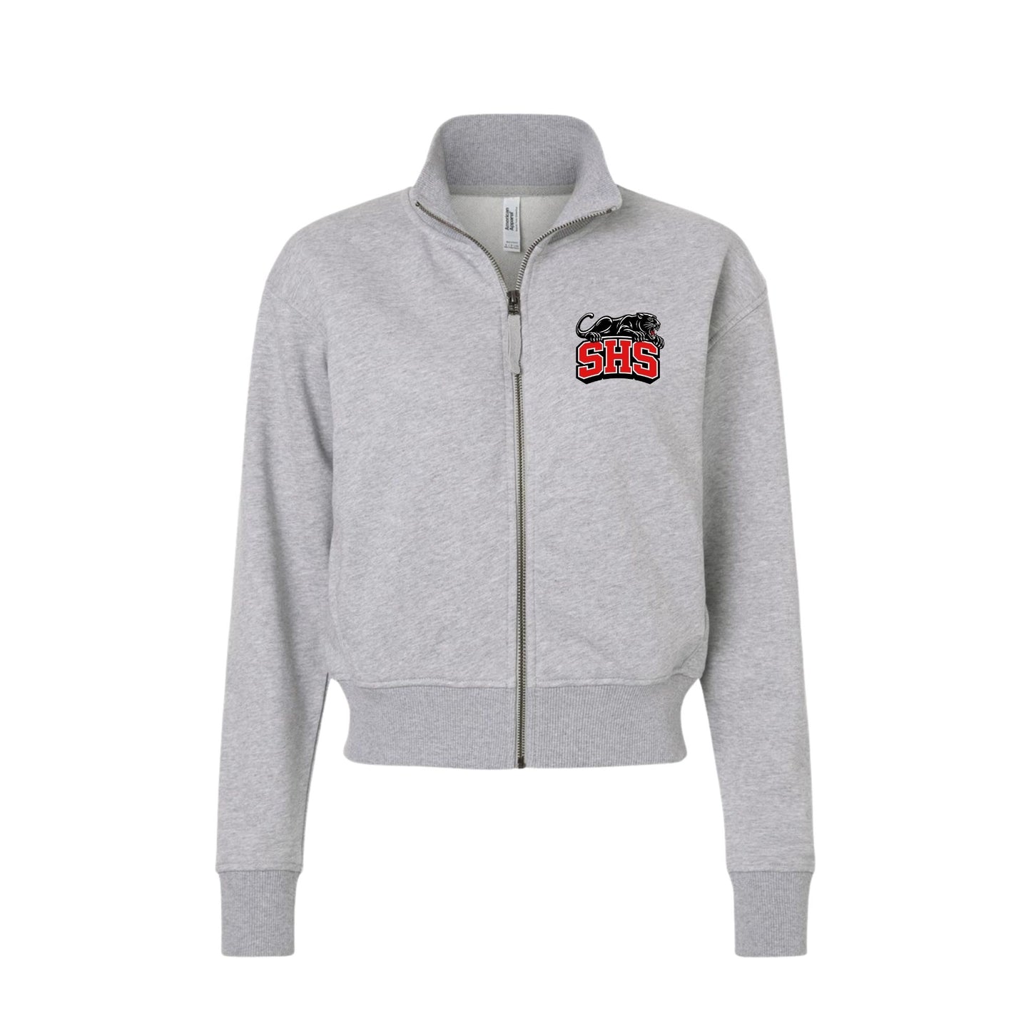 SHS Cheer Dominance Crop Zip Jacket - SHS-CHR-JACKET-DOM-HGRY