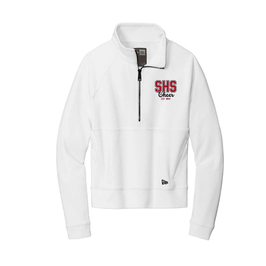 SHS Cheer Women's 1/2-Zip Pullover - SHS-CHR-JACKET-QZIP-WHT