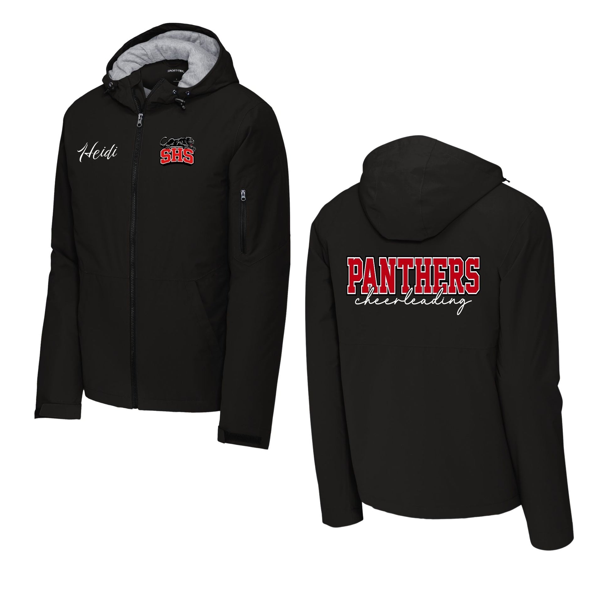 SHS Cheer Sideline Jacket - SHS-CHR-JACKET-SIDELINE-BLK-ALL