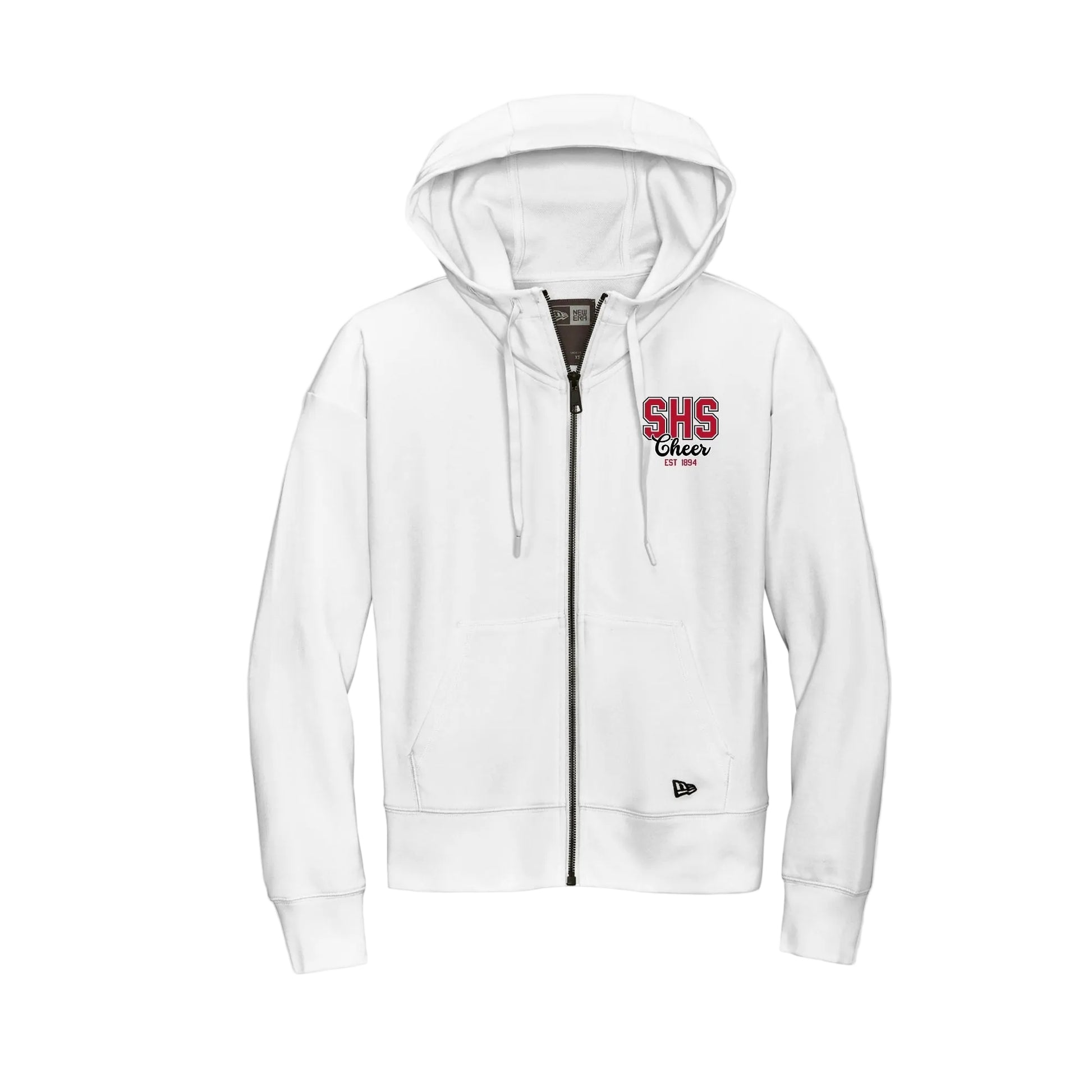 SHS Cheer Women's Full-Zip Hoodie - SHS-CHR-JACKET-WZIP-WHT