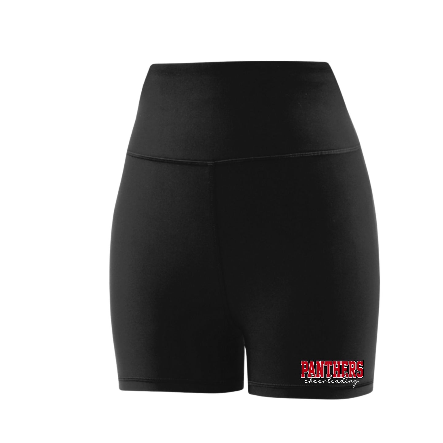 SHS Panthers Cheer Contour Shorts - SHS-CHR-SHORT-COMP-BLK