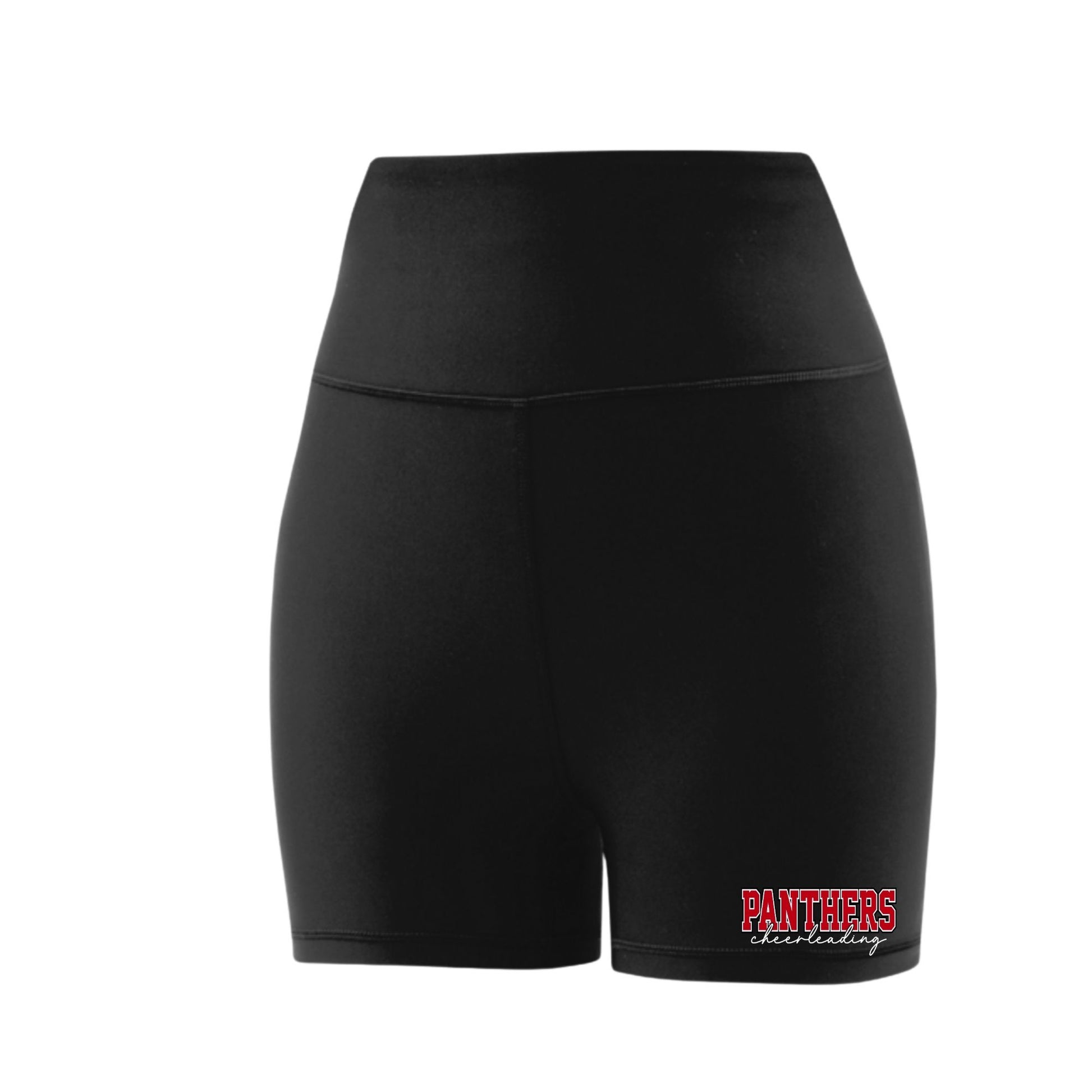 SHS Panthers Cheer Contour Shorts - SHS-CHR-SHORT-COMP-BLK