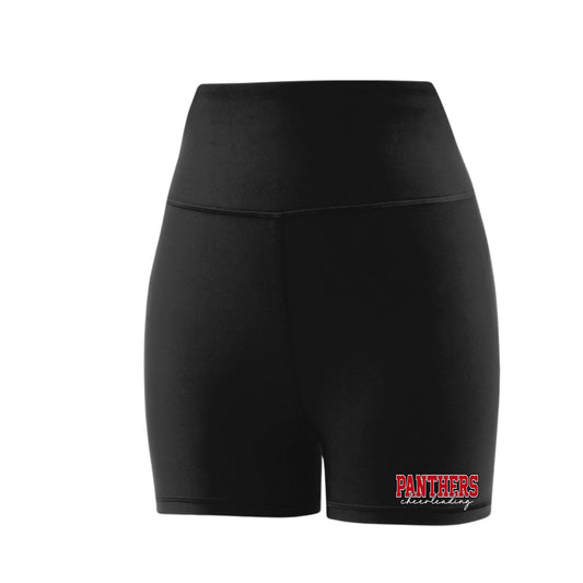 SHS Panthers Cheer Contour Shorts - SHS-CHR-SHORT-COMP-BLK