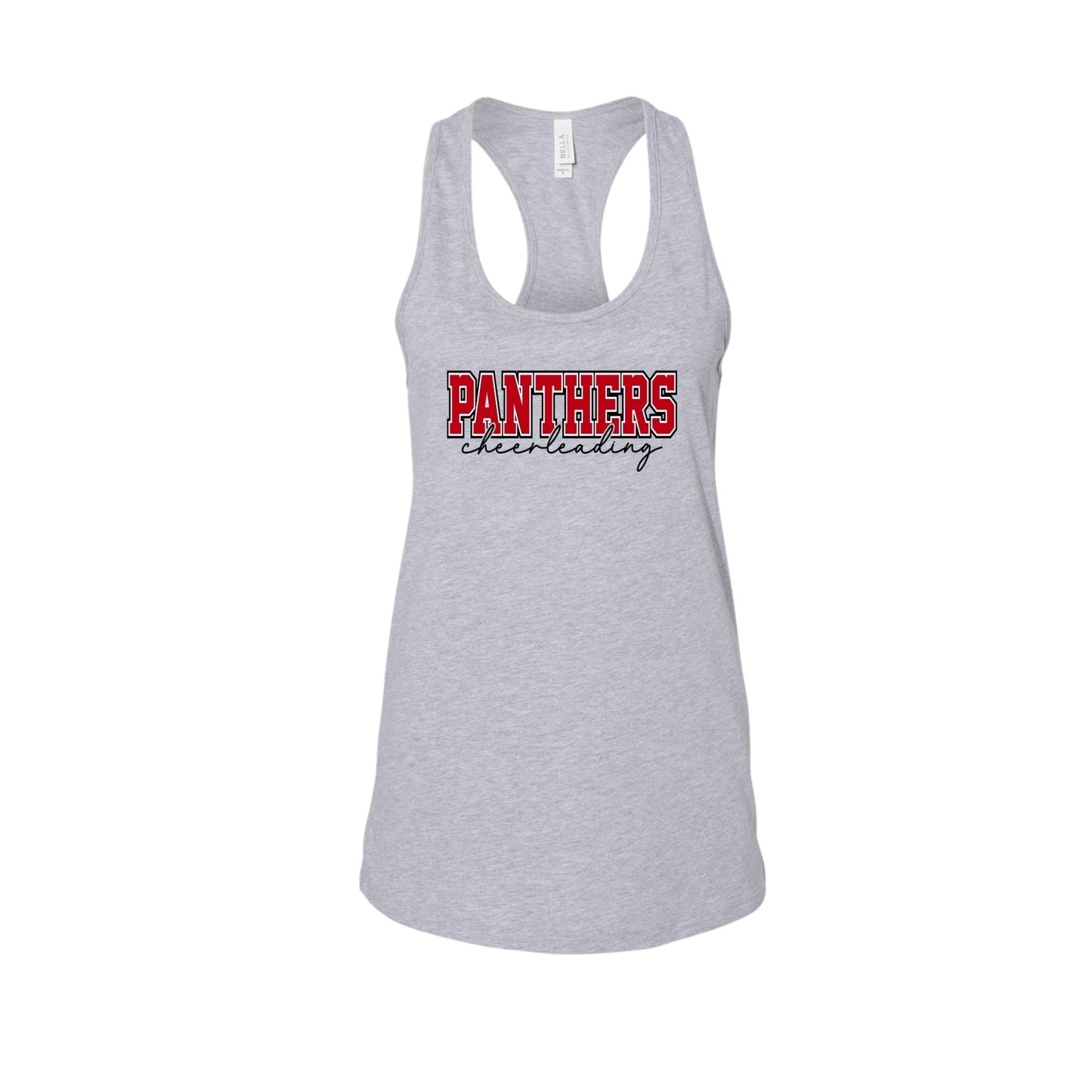 SHS Panthers Cheer Racerback Tank - SHS-CHR-TANK-PTHR-HGRY