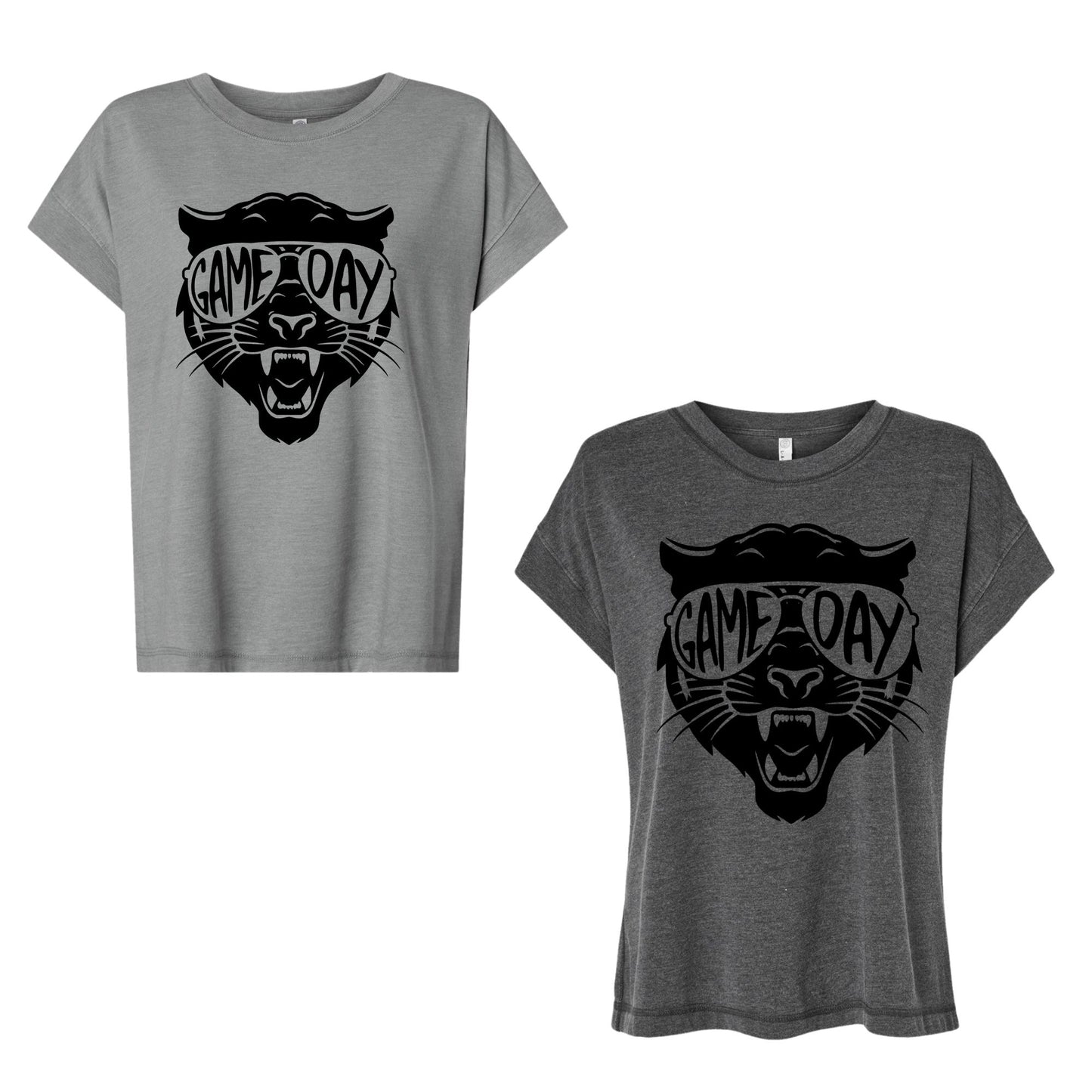 SHS Panthers Game Day Glitter Tee - SHS-CHR-TEE-GDAY-ALL