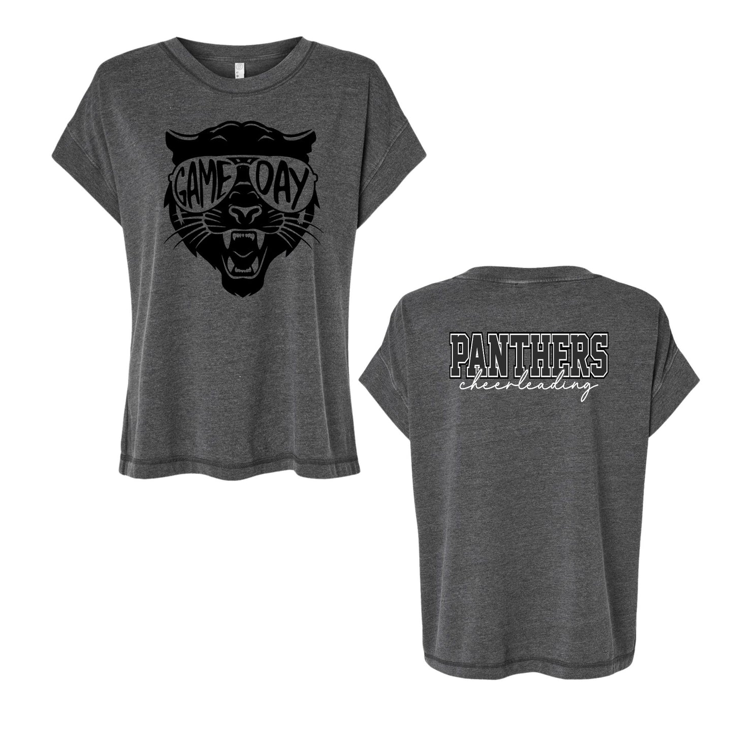 SHS Panthers Game Day Glitter Tee - SHS-CHR-TEE-GDAY-VBLK-2
